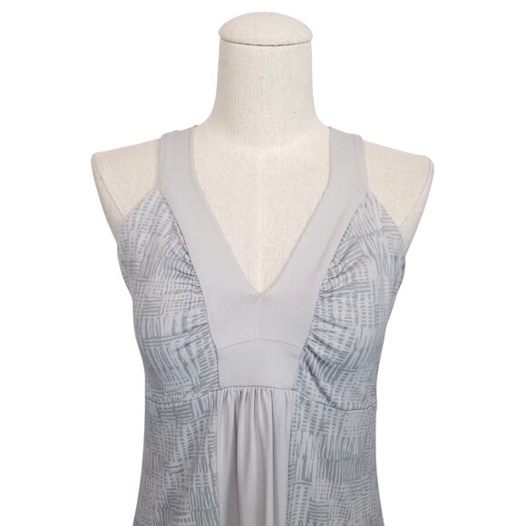Patagonia Corinne Sleeveless Dress Gray Sz Medium - Picture 2 of 9